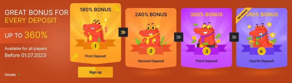 Registration, get deposit bonus and ply lovely Hash Dice slot at BC.Game